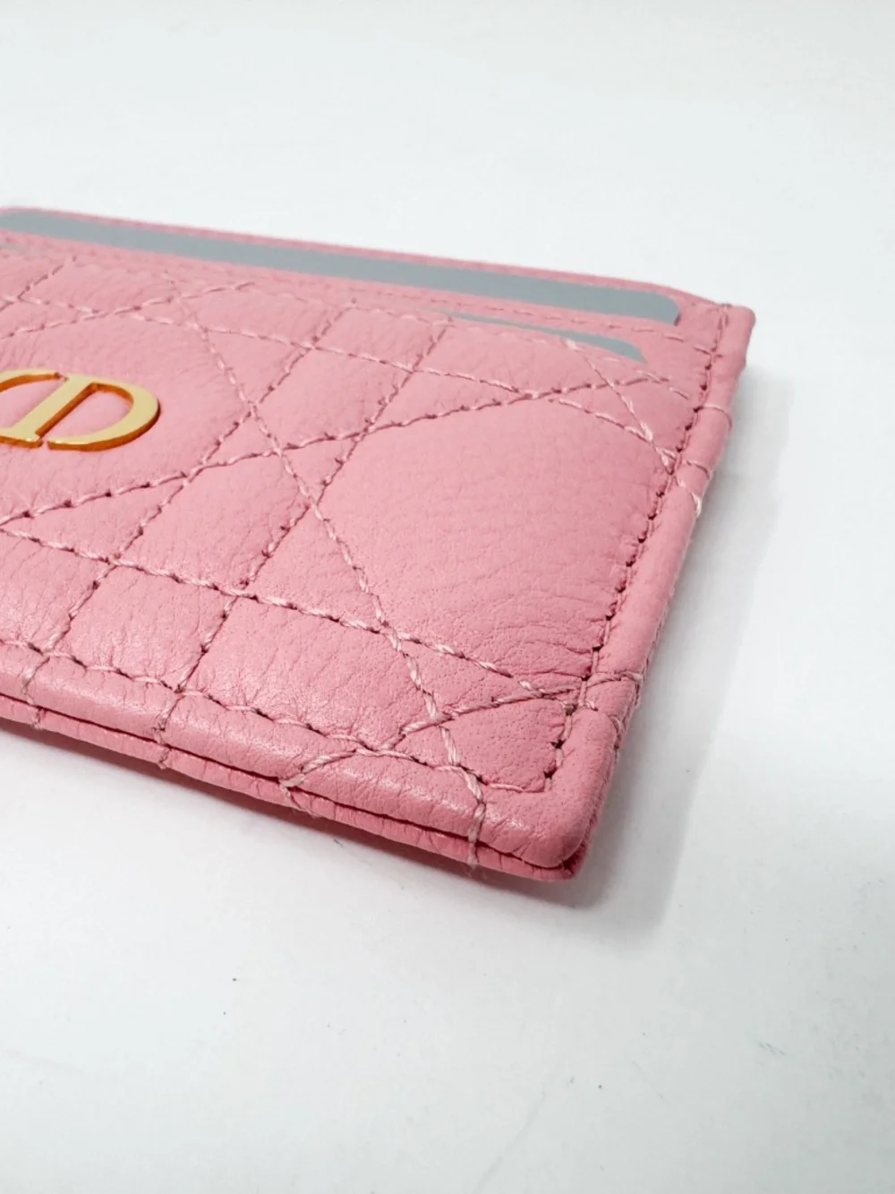 Brand New**Dior Caro Freesia Card Holder